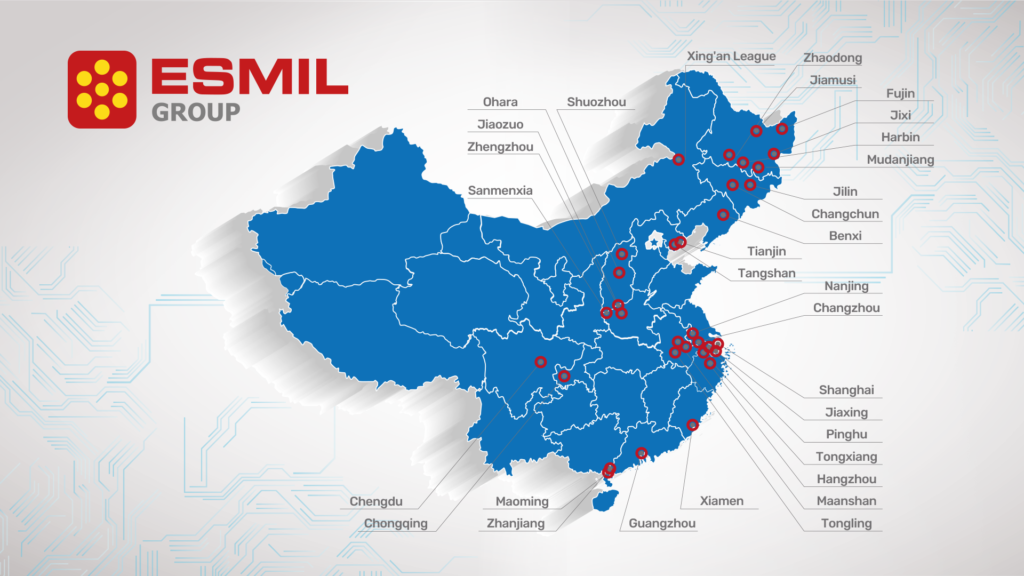 Esmil Tube Air Diffusers in China